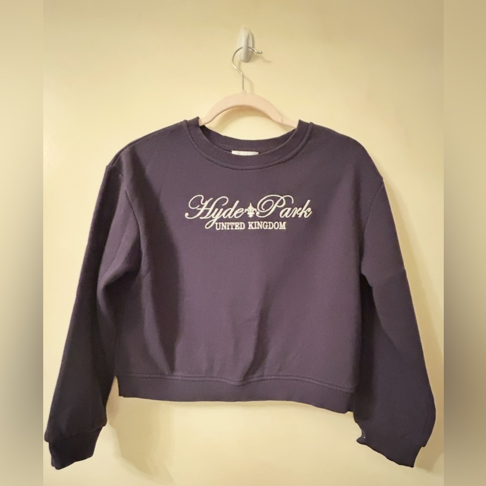 Gianni Bini navy Kids Sweater
